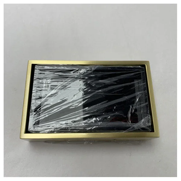 Elka Brushed Brass Soap Dish for Marine Use � Durable, Corrosion-Resistant & Elegant Design Commander Vite