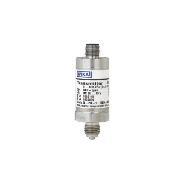 Wika D-20-9 Marine Pressure Transmitter Sensor Stainless Steel 0-0.25 Bar CANopen Interface Achetez Aujourd'hui