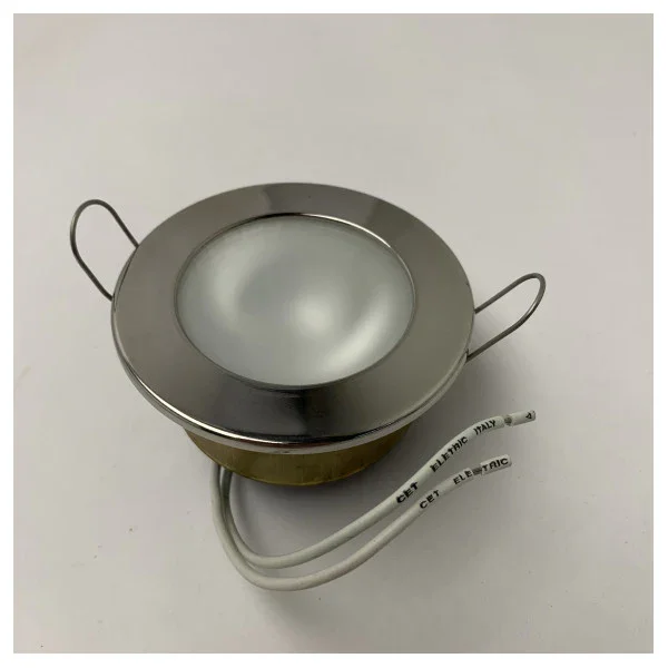 Cantalupi ARGO G4 20W Marine Grade Stainless Steel Recessed Boat Light 24V Halogen Spotlight Prix Promo