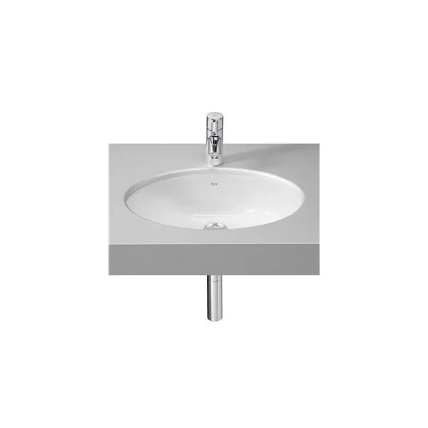 Produit De Marque De Roca 276657 NEO Oval Ceramic Washbasin - Durable & Moisture-Resistant Marine-Grade Sink for Compact Spaces