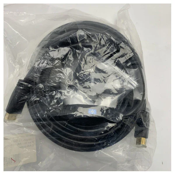 High-Quality 15m HDMI Cable for Marine Audio and Video Equipment with Gold-Plated Connectors Haute Qualité