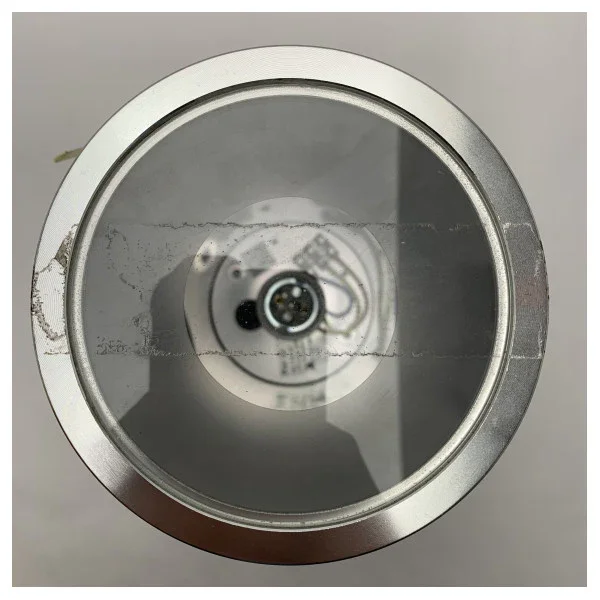 Expédition Rapide Viabizzuno PL30 Marine Grade Stainless Steel Cylinder Lamp - Durable IP44 Outdoor Lighting for Ships and Harbors
