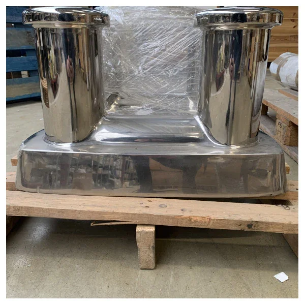 Stainless Steel Marine Bollard INOX 316L 630 x 265 mm � Durable Docking Cleat for Secure Mooring Petit Prix