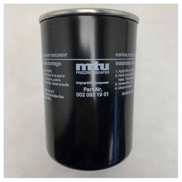 Marine Fuel Filter MTU4000 0020921901 - High-Performance Diesel Engine Filtration for Harsh Marine Environments Meilleure Vente