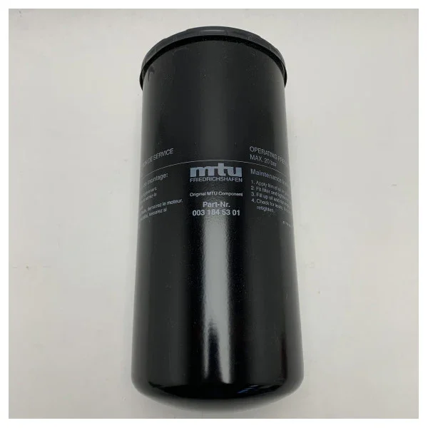 Marine Oil Filter for MTU2000 Engines - 003 184 53 01 Certifié