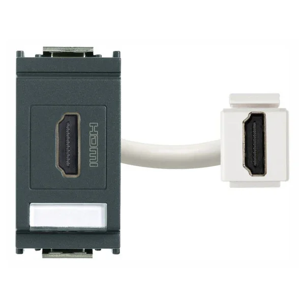 Prix Cassé VIMAR Durable HDMI Pass-Through Socket for Marine and Indoor Use