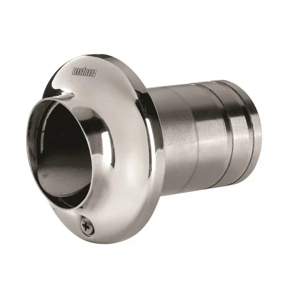 Vetus Stainless Transom Exhaust Connection TRC90SV - 90 mm Populaire