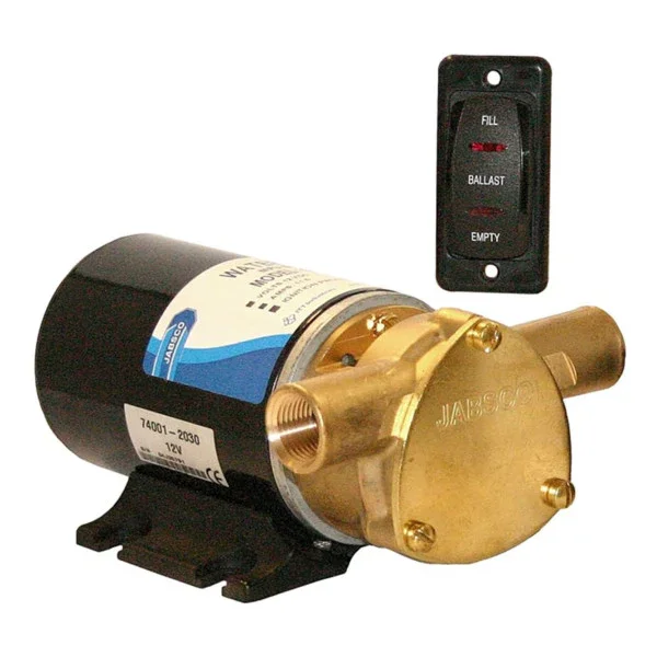 Must-Have Jabsco 18220-112 12V Marine Ballast Pump for Wakeboard and Ski Boats