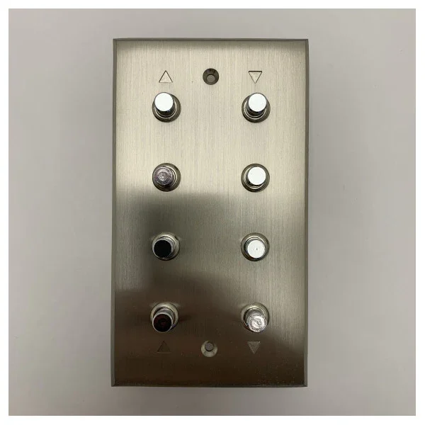 Meljac Marine Grade Stainless Steel Control Panel with 8 Push Buttons for Durable and Reliable Maritime Use Prix Choc