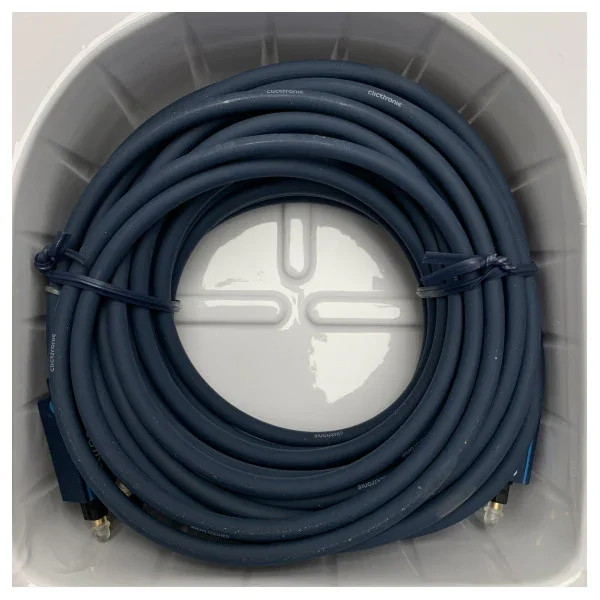 Satisfait Ou Remboursé 15m Durable Fiber Optic Audio Cable with 3.5mm Adapter - Waterproof Marine Digital Audio Connection