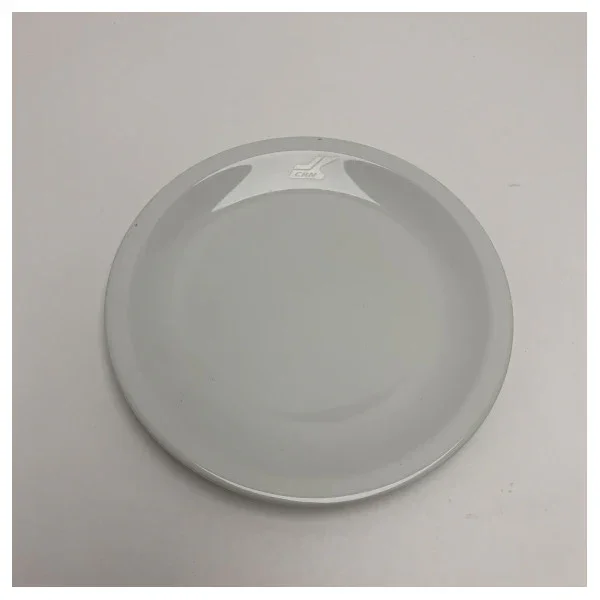 Expédié Aujourd'hui CRN Richard Ginori Ceramic Fruit Plate 21cm with Chrome Capri CRN Logo - Durable Nautical Serveware