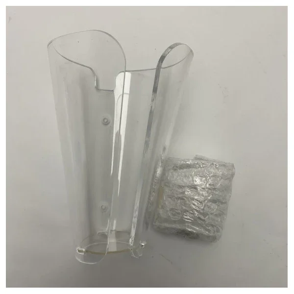 Clear Plexiglass Soap Holder for Elka Shower Column - Durable Marine-Grade Bathroom Accessory Vente Directe