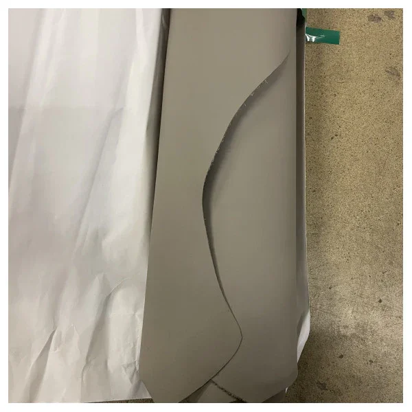Premium Foglizzo Leather Sail for Marine Use grey - Durable, Weather-Resistant Upholstery Material for Yachts and Boats Bon Plan