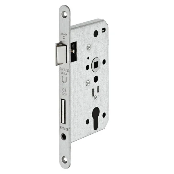 Lethe Stainless Steel Marine Mortise Lock 72mm - Corrosion Resistant Waterproof Door Lock for Boats and Marine Use Achetez Aujourd'hui