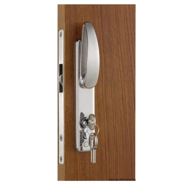 Haute Qualité Osculati Seaworld 38.128.24 Marine Grade Stainless Steel Door Lock Set for Boats and Yachts