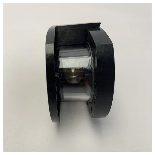 Allpa black front mounted navigation light white 12V - 150763 Commande En Gros
