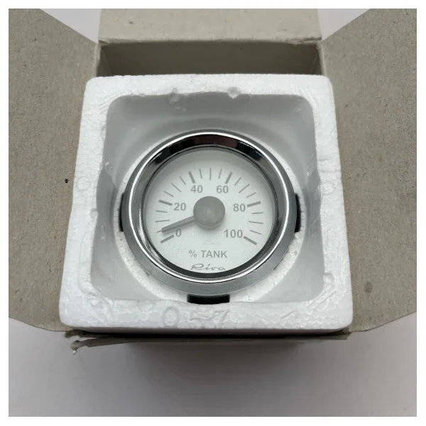 Riva Naphtha Marine Fuel Level Indicator 12V - 52mm Compatible with VDO Sensors - VSG20325/YRC Nouvel Arrivage