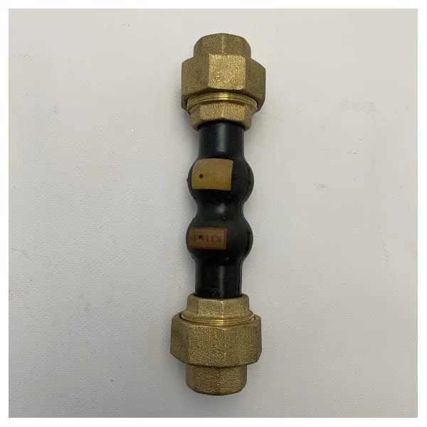 Anti-Vibration Compensation Coupling Series 130 for 3/4 Inch Pipes with BSPP Thread - SERIES130-3/4-2 Certifié
