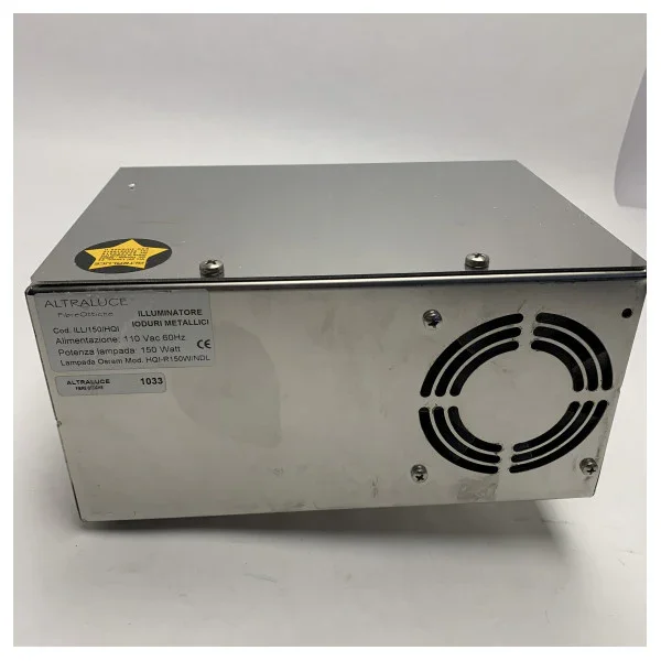 Populaire Altraluce ILL/HQI/150 Illuminat Megalight 150W Marine Stainless Steel Light with Osram Metal Halide Lamp