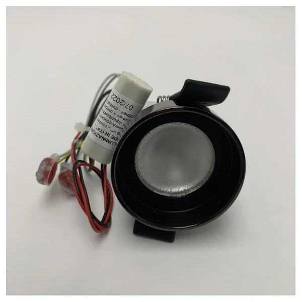 Remise BCM Marine LED Spot Light 4W 3000K IP65 Waterproof Black Compact Outdoor Lighting - Z-3393/R4W-50/8