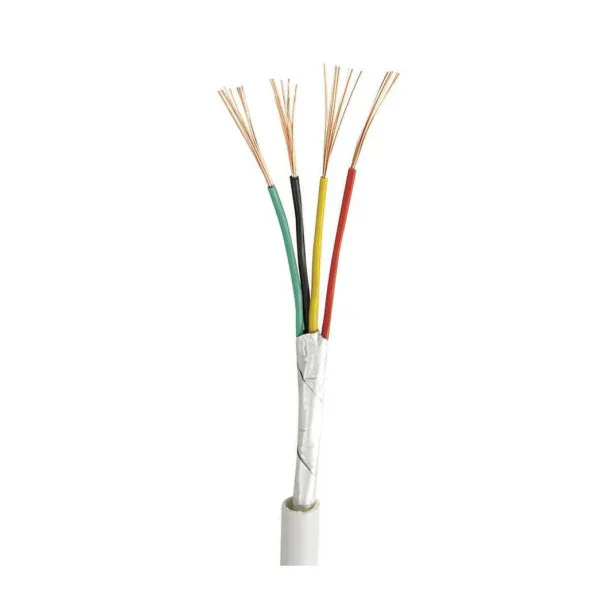 Usine Directe CEAM M0201004-0002 Marine Alarm System Cable 4x0.22mm - Durable 100m Waterproof Security Wiring