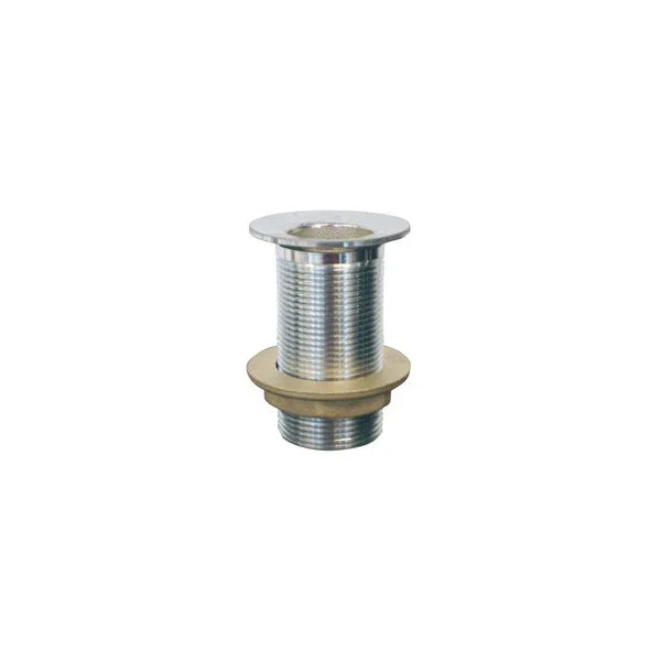 Guidi Marine Grade 1 1/4 Inch Chrome Plated Brass Cockpit Sea Water Drain Connector for Ships and Boats Super Prix
