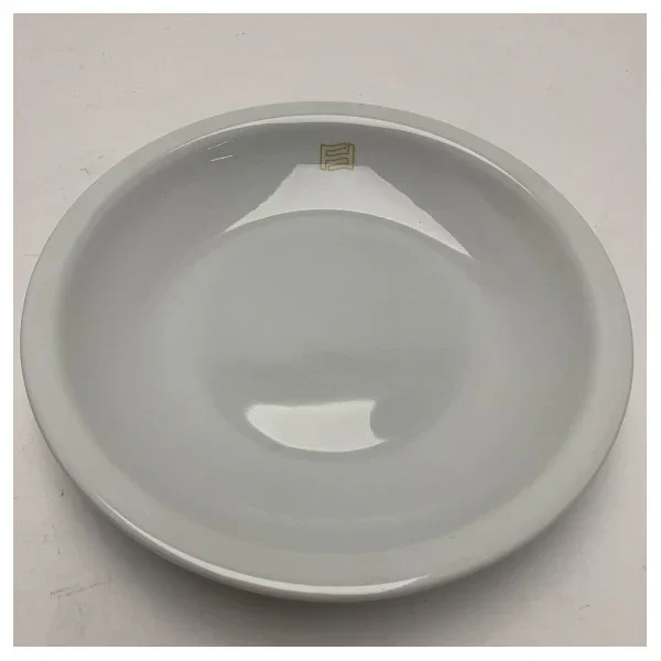 Ferretti Marine Grade Porcelain Soup Bowl 21cm - Durable, Dishwasher Safe Maritime Dinnerware for Ships and Yachts Populaire