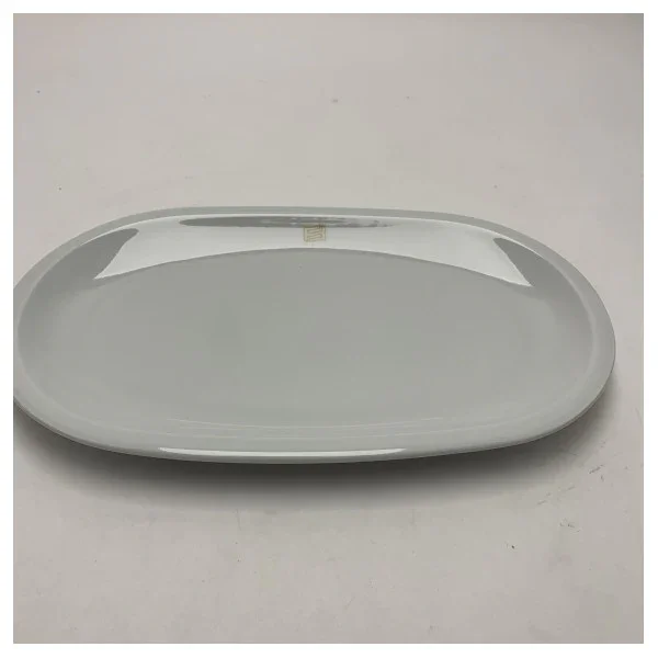 Petit Prix Ferretti High-Quality Oval Ceramic Tray - Durable, Weather-Resistant Serving Tray for Marine Use