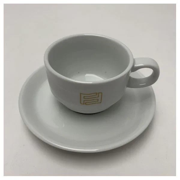 Ferretti Premium Porcelain Coffee Cup and Saucer Set � Durable, Marine-Grade Tableware by Tognana - 65551 Jusqu'à Épuisement Des Stocks