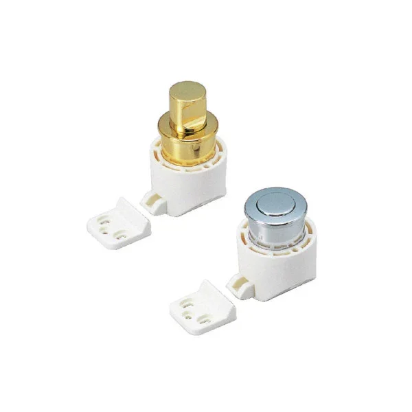 LAMP Marine Grade Push Latch PKL-05/R-GA+PKL/B Gold - Durable Weatherproof Boat Hatch Lock Certifié
