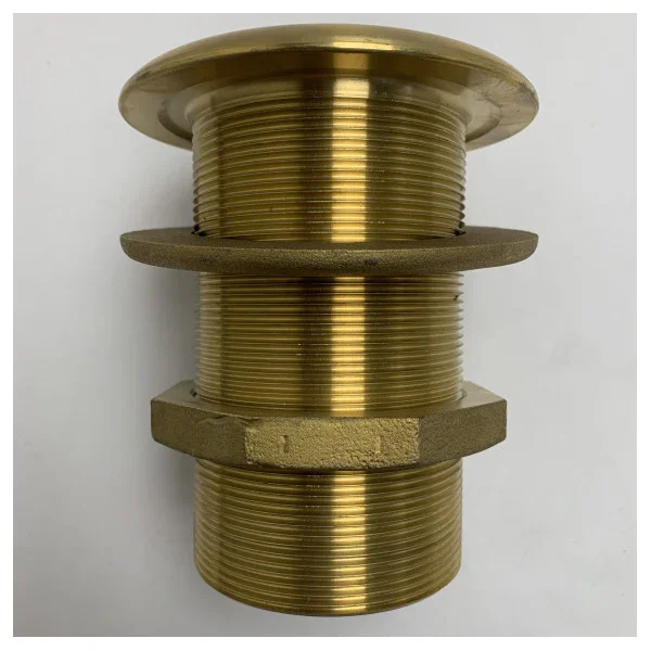 Guidi 2 1/2 Inch Brass Sea Drain Valve - Durable Marine Water Drainage for Boats and Ships Meilleure Vente