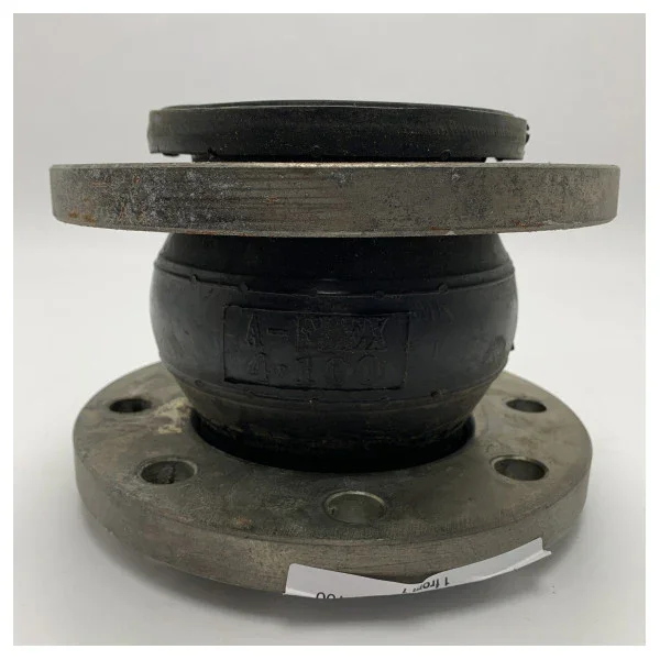Jusqu'à Épuisement Des Stocks EPDM Flexible Expansion Joint DN100 Durable Marine & Industrial Pipe Compensator PN10