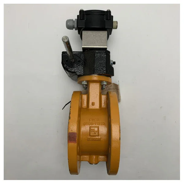 High-Quality Double Offset Butterfly Valve DN80 for Marine and Offshore Applications with positioning sensor Prix Réduit