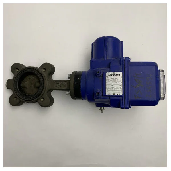 Marine Bronze Valve with Electric Actuator IP67 - DN65, 6 Bar Pressure, Durable Offshore Marine Control Valve Bon Marché