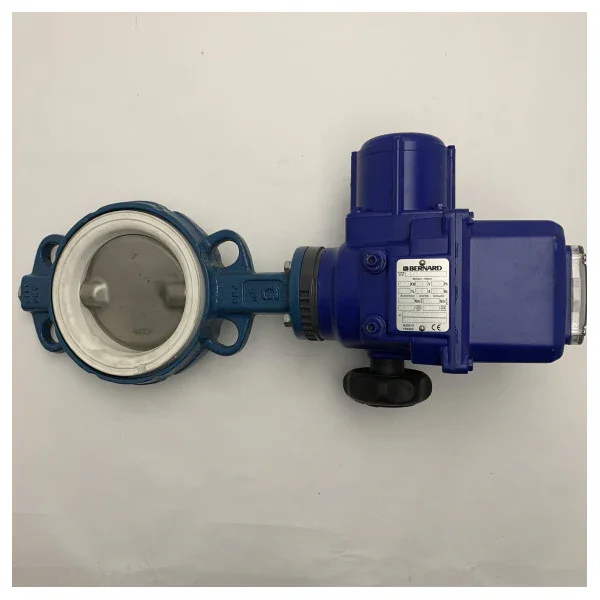 Bernard High-Quality Electric Actuated Butterfly Valve DN125 for Marine and Industrial Flow Control Acheter En Ligne
