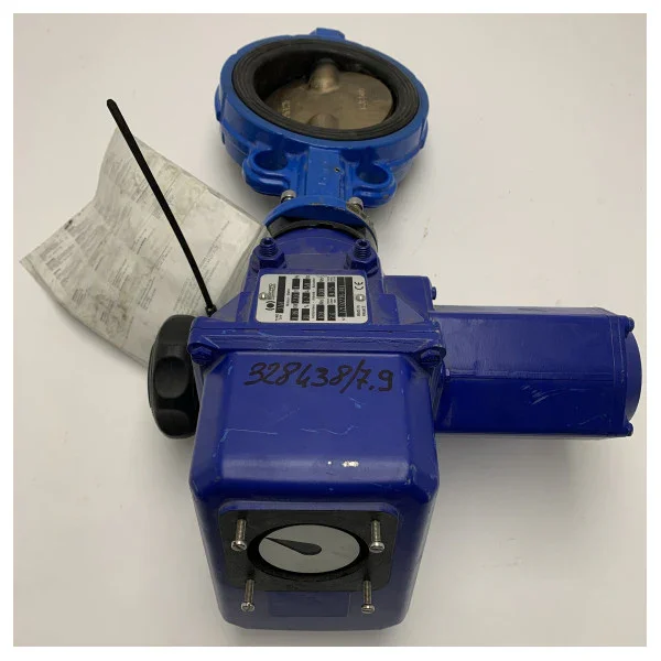 Solde Bernard High-Quality DN125 Marine Wafer Butterfly Valve with EPDM Liner and Bernard Controls 230V Actuator