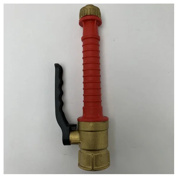 Commander Vite Lancia UNI 25 Marine Fire Hose Nozzle with RUBIN.3 Effect - Durable, Ergonomic & EN 671/1 Certified