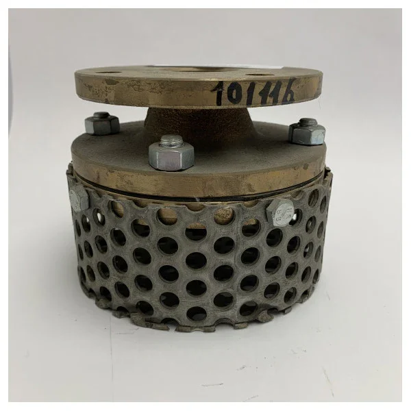 Prix Réduit Marine Grade DN50 Bronze & Stainless Steel Foot Valve with Corrosion-Resistant Filter for Pump Systems