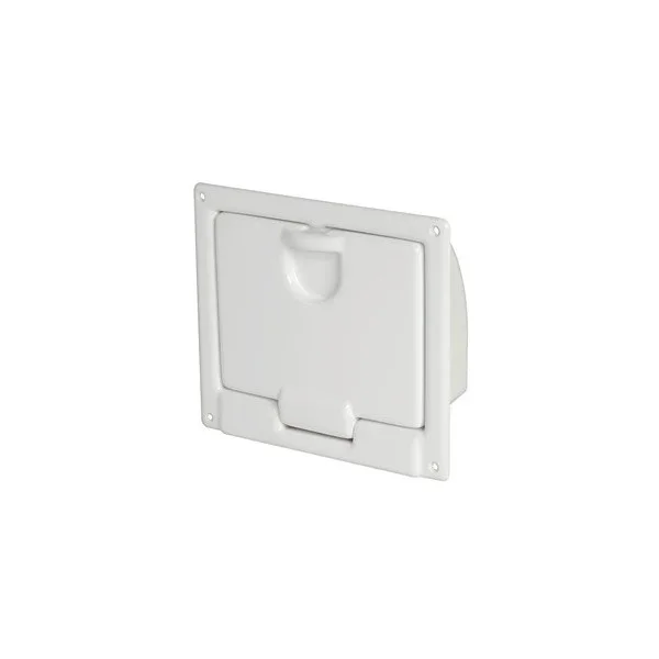 Osculati Durable Waterproof Marine Plastic Storage Box with Door for Boats and Yachts 220 x 195 x 70 mm - 20.023.00 Prix Bas