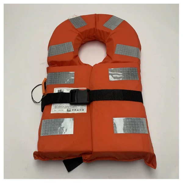 Achat Immédiat High-Visibility Adult Safety Life Jacket - Durable, Adjustable, SOLAS Certified Rescue Vest