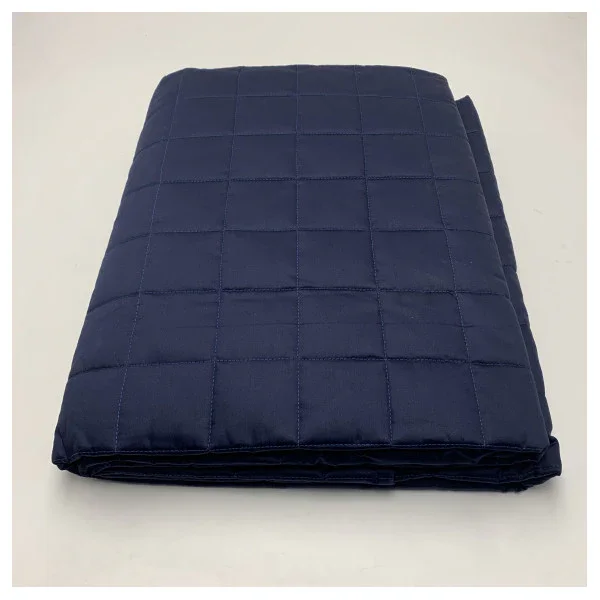 Prix Choc Quilt Cotone Navy Blue Single Marine Quilt - Durable Waterproof Cotton Satin Bedding for Boats and Ships