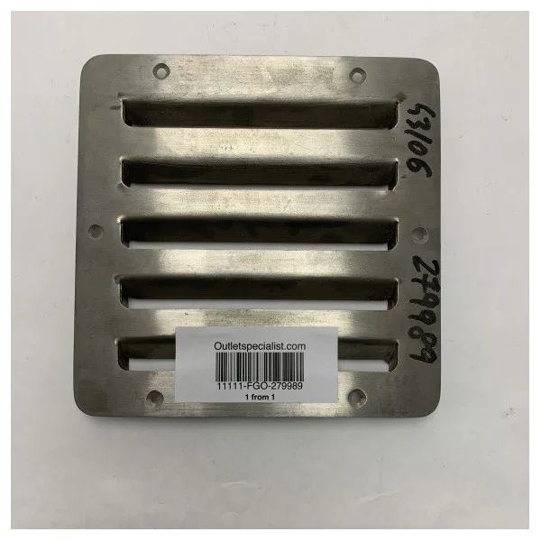 Offre Spéciale Durable Painted Metal Marine Ventilation Grille for Exhaust Systems and Corrosion Resistance