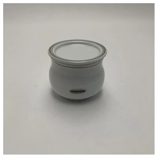 Offre Du Jour Pershing Richard Ginori High-Quality Ceramic Sugar Dispenser with Silver Rim