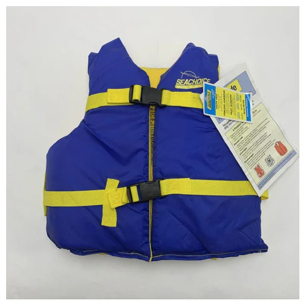Youth Premium Seachoice Life Jacket - USCG Approved PFD III, Adjustable, Durable & Comfortable Marine Safety Vest Prix Promo