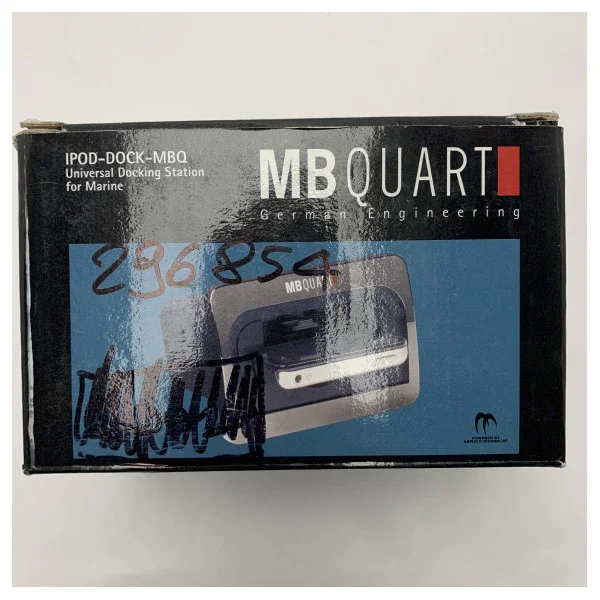 MB Quart Marine Docking Station with 13ft Cable - Waterproof Audio Accessory for Boats and Watersports Expédié Aujourd'hui