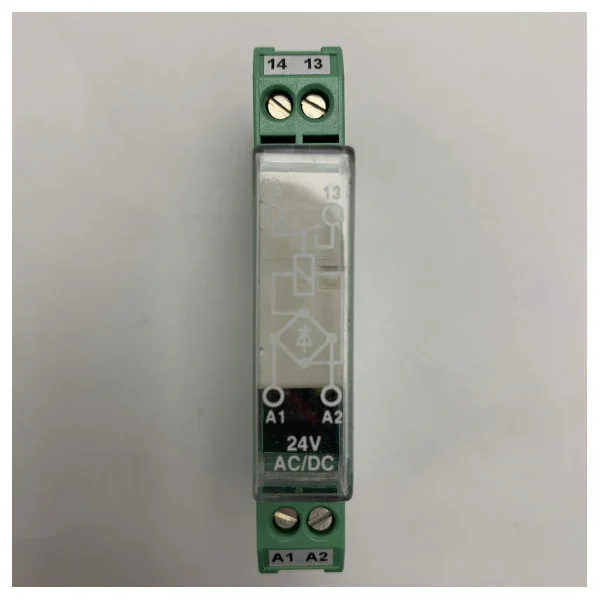 Expédition Rapide Phoenix Contact 24V AC/DC Relay Module for Maritime Applications - Durable, Waterproof, DIN-Rail Mount