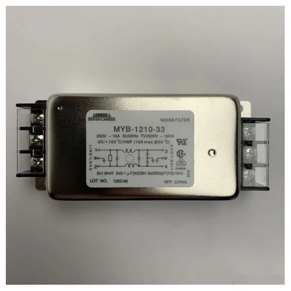 Promotion Saisonnière Furuno Marine Noise Filter MYB-1210-33 HFP - Reliable EMI Suppression for Marine Electronics