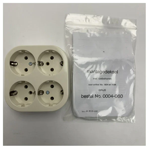 Nouvelle Collection Marine Grade Power Wall Socket with Four Double Outlets - Weatherproof & Durable