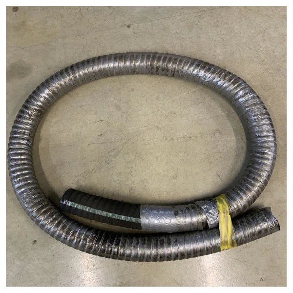 High-Quality 3.7m 102 mm Flexible Spiral Exhaust Hose � ISO 13363 D.102 Compliant Prix Réduit