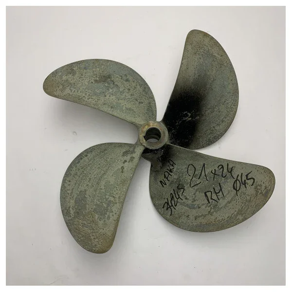 USED France Helices 21x24 inch RH45 Stainless Steel Right-Hand Marine Propeller for Boats and Engines Usine Directe